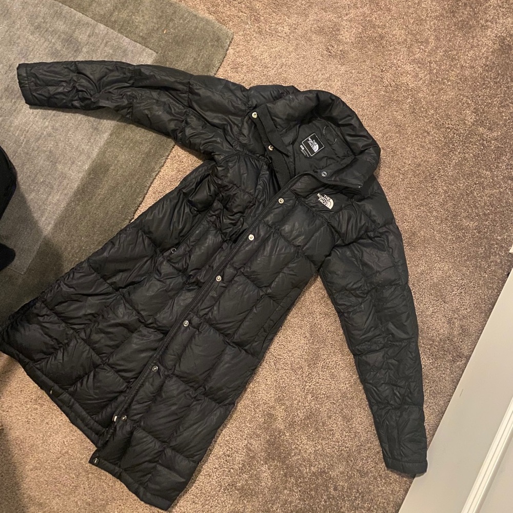 Lowest price: The North Face winter coat